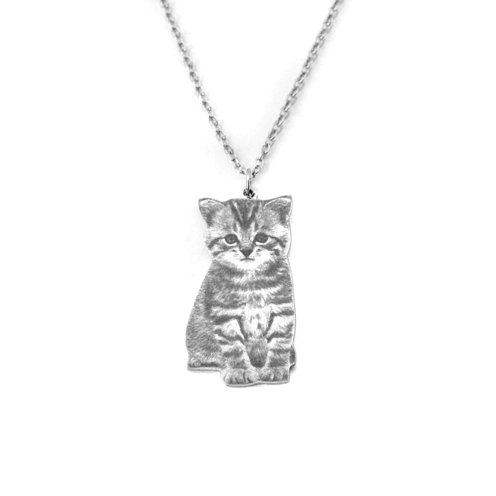 Cat Necklace, Custom Cat Necklace,cat Jewelry for Woman,cat Necklaces for  Woman,cat Pendant,personalized Cat Necklace,cat Necklace With Name - Etsy